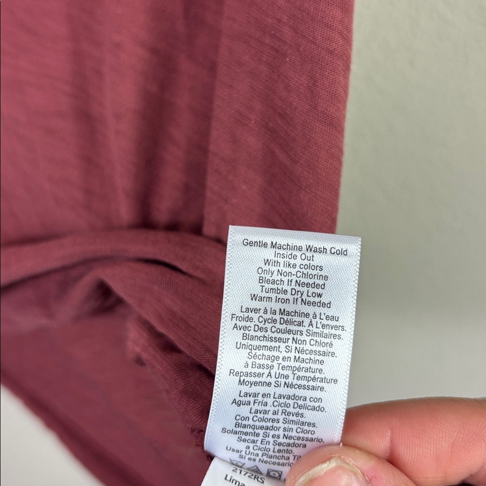 Nation LTD Paulette Short Ruffle Sleeves in Brownish Brick Red size Medium - Picture 5 of 7